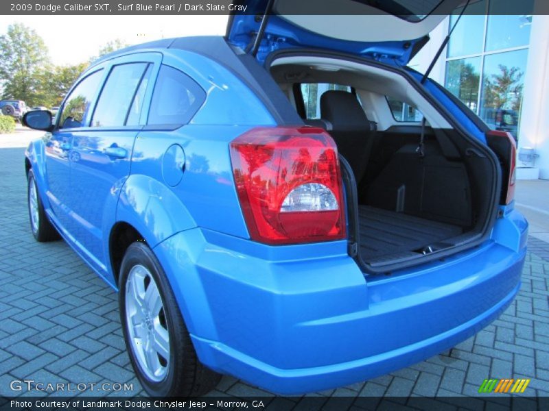 Surf Blue Pearl / Dark Slate Gray 2009 Dodge Caliber SXT