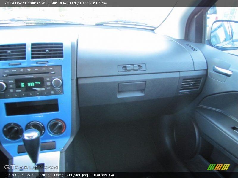 Surf Blue Pearl / Dark Slate Gray 2009 Dodge Caliber SXT