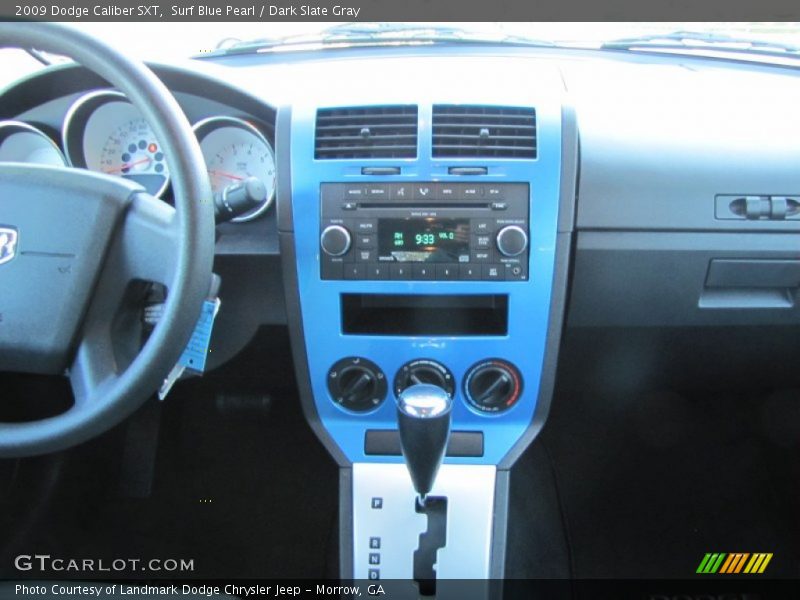 Surf Blue Pearl / Dark Slate Gray 2009 Dodge Caliber SXT