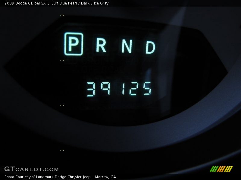Surf Blue Pearl / Dark Slate Gray 2009 Dodge Caliber SXT