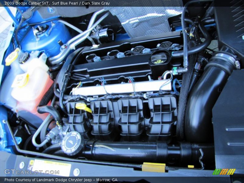 Surf Blue Pearl / Dark Slate Gray 2009 Dodge Caliber SXT