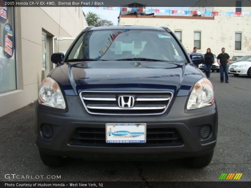 Eternal Blue Pearl / Black 2005 Honda CR-V EX 4WD
