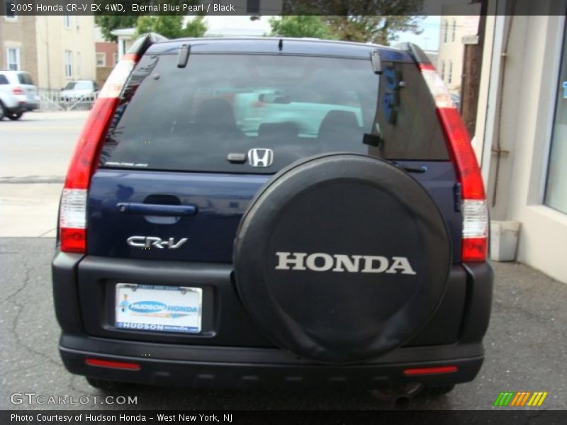 Eternal Blue Pearl / Black 2005 Honda CR-V EX 4WD