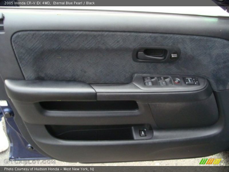 Eternal Blue Pearl / Black 2005 Honda CR-V EX 4WD