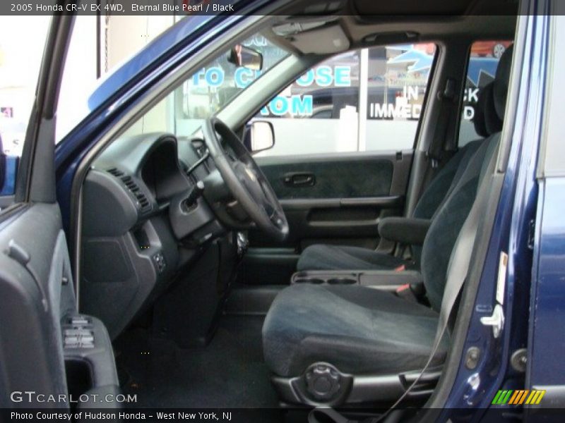 Eternal Blue Pearl / Black 2005 Honda CR-V EX 4WD