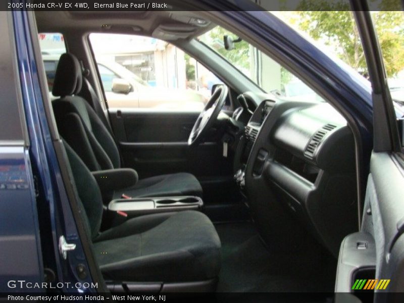 Eternal Blue Pearl / Black 2005 Honda CR-V EX 4WD