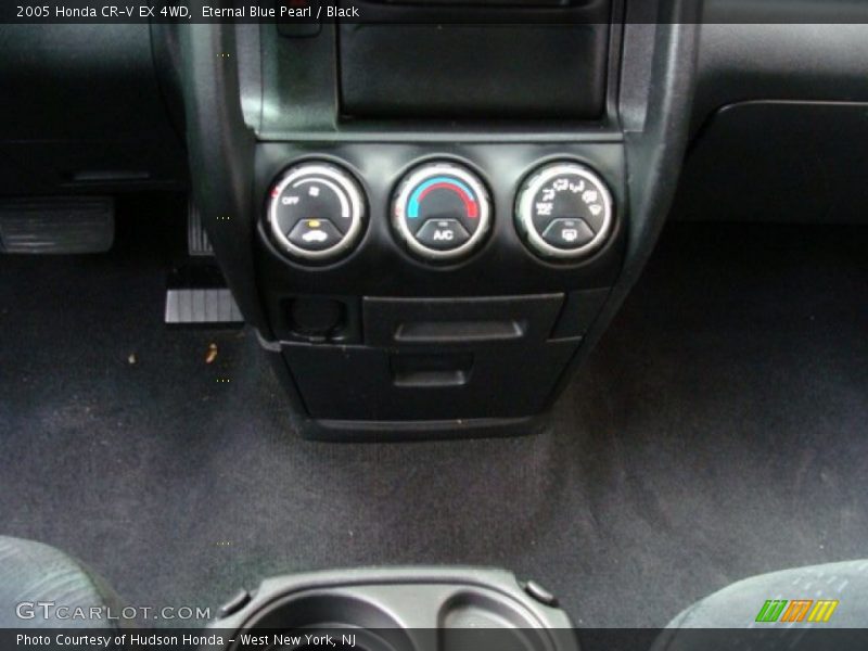 Eternal Blue Pearl / Black 2005 Honda CR-V EX 4WD