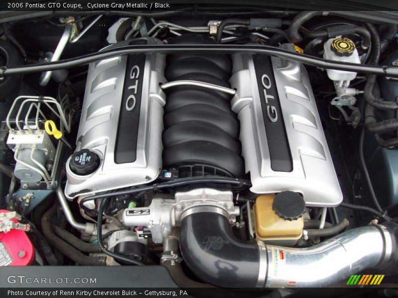  2006 GTO Coupe Engine - 6.0 Liter OHV 16 Valve LS2 V8