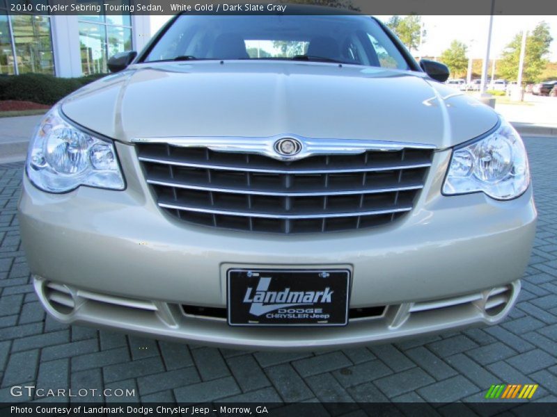 White Gold / Dark Slate Gray 2010 Chrysler Sebring Touring Sedan
