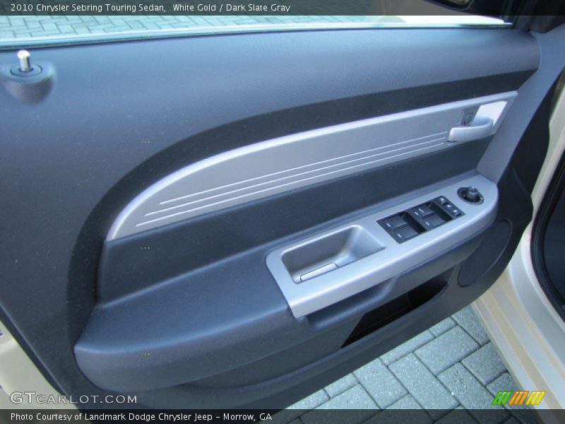 White Gold / Dark Slate Gray 2010 Chrysler Sebring Touring Sedan