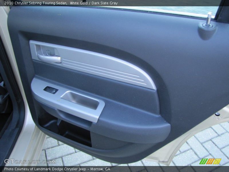 White Gold / Dark Slate Gray 2010 Chrysler Sebring Touring Sedan