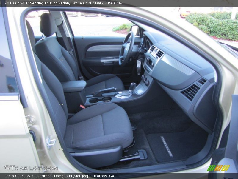 White Gold / Dark Slate Gray 2010 Chrysler Sebring Touring Sedan