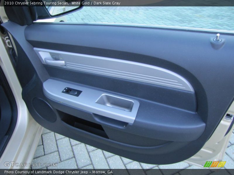 White Gold / Dark Slate Gray 2010 Chrysler Sebring Touring Sedan