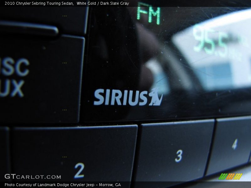 White Gold / Dark Slate Gray 2010 Chrysler Sebring Touring Sedan