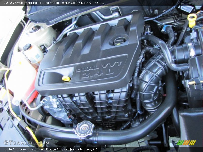 White Gold / Dark Slate Gray 2010 Chrysler Sebring Touring Sedan