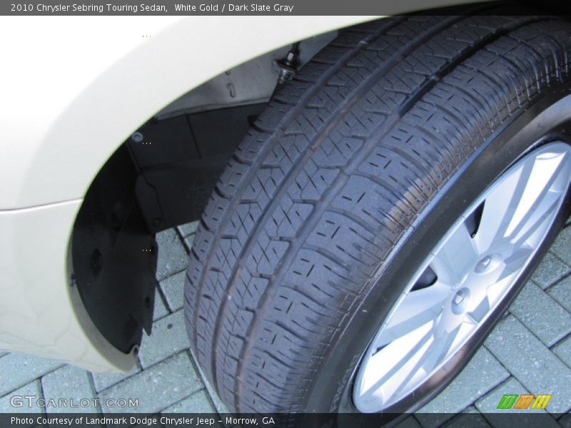 White Gold / Dark Slate Gray 2010 Chrysler Sebring Touring Sedan
