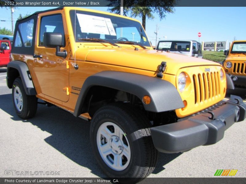 Front 3/4 View of 2012 Wrangler Sport 4x4