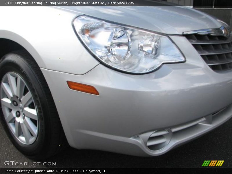 Bright Silver Metallic / Dark Slate Gray 2010 Chrysler Sebring Touring Sedan