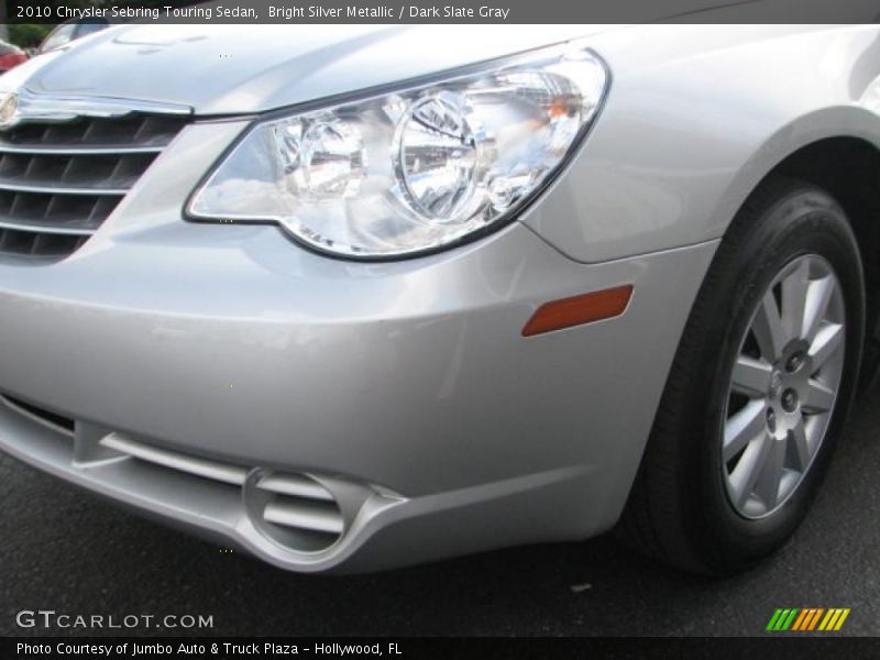 Bright Silver Metallic / Dark Slate Gray 2010 Chrysler Sebring Touring Sedan