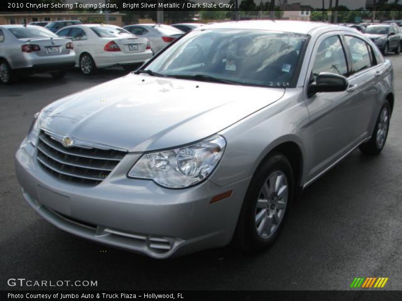 Bright Silver Metallic / Dark Slate Gray 2010 Chrysler Sebring Touring Sedan