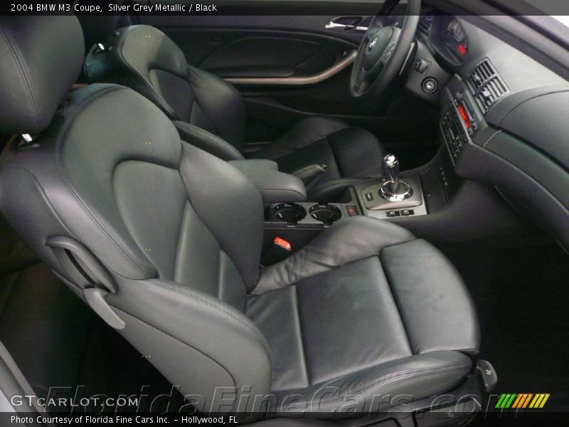Silver Grey Metallic / Black 2004 BMW M3 Coupe