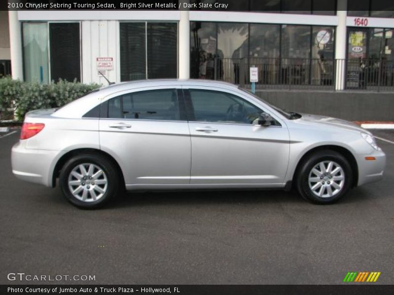 Bright Silver Metallic / Dark Slate Gray 2010 Chrysler Sebring Touring Sedan