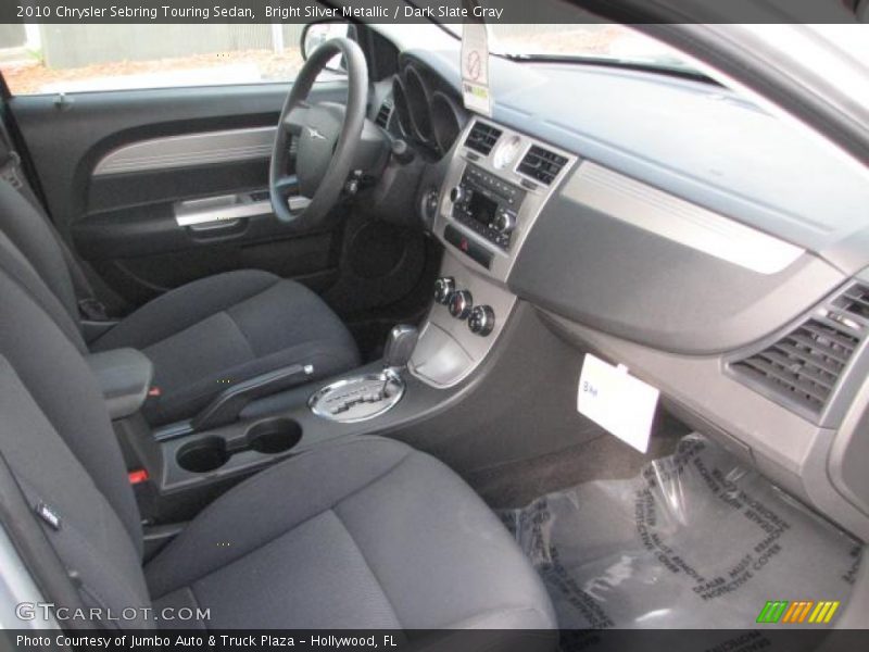 Bright Silver Metallic / Dark Slate Gray 2010 Chrysler Sebring Touring Sedan