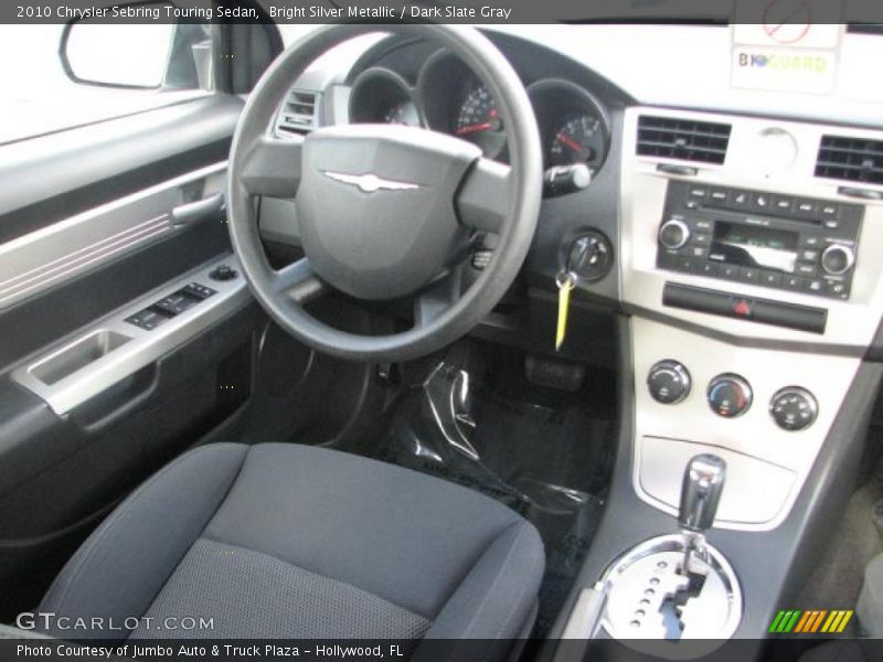 Bright Silver Metallic / Dark Slate Gray 2010 Chrysler Sebring Touring Sedan