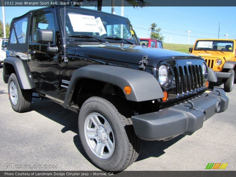 Front 3/4 View of 2012 Wrangler Sport 4x4