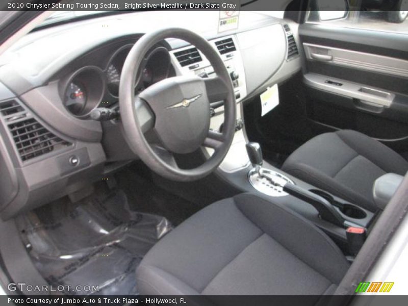 Bright Silver Metallic / Dark Slate Gray 2010 Chrysler Sebring Touring Sedan