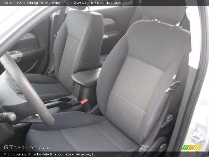 Bright Silver Metallic / Dark Slate Gray 2010 Chrysler Sebring Touring Sedan