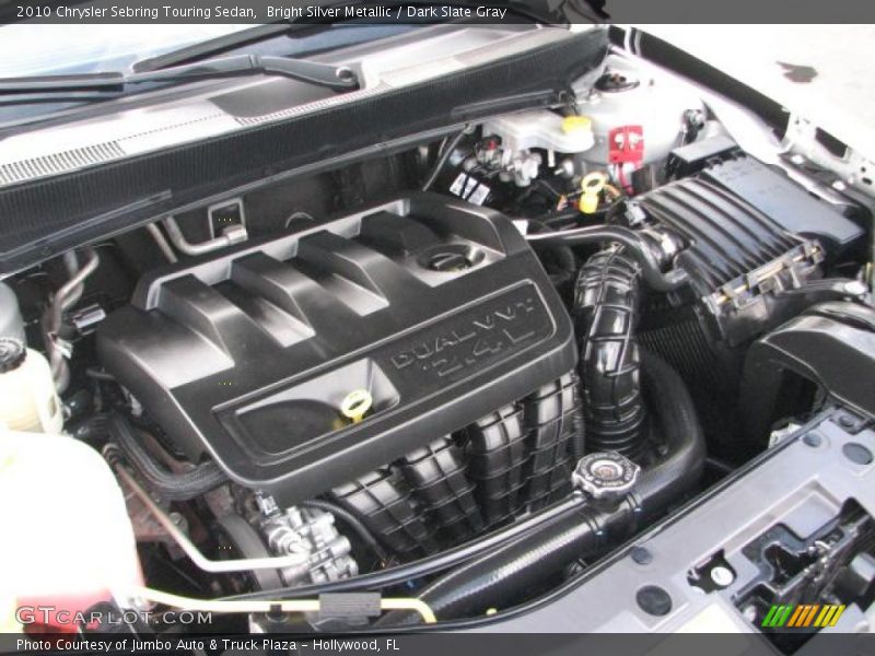 Bright Silver Metallic / Dark Slate Gray 2010 Chrysler Sebring Touring Sedan