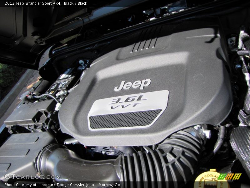 Black / Black 2012 Jeep Wrangler Sport 4x4