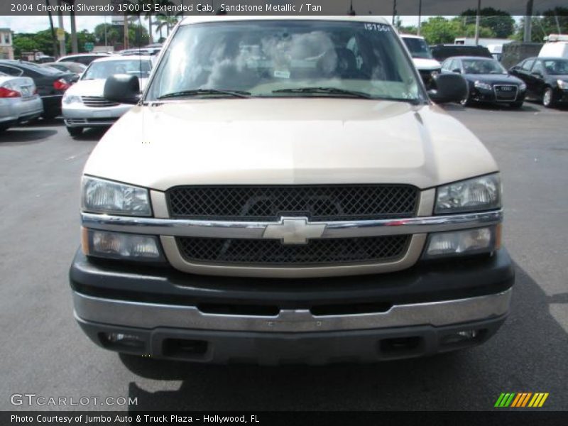 Sandstone Metallic / Tan 2004 Chevrolet Silverado 1500 LS Extended Cab