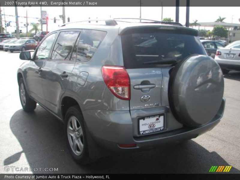 Everglade Metallic / Taupe 2007 Toyota RAV4 4WD