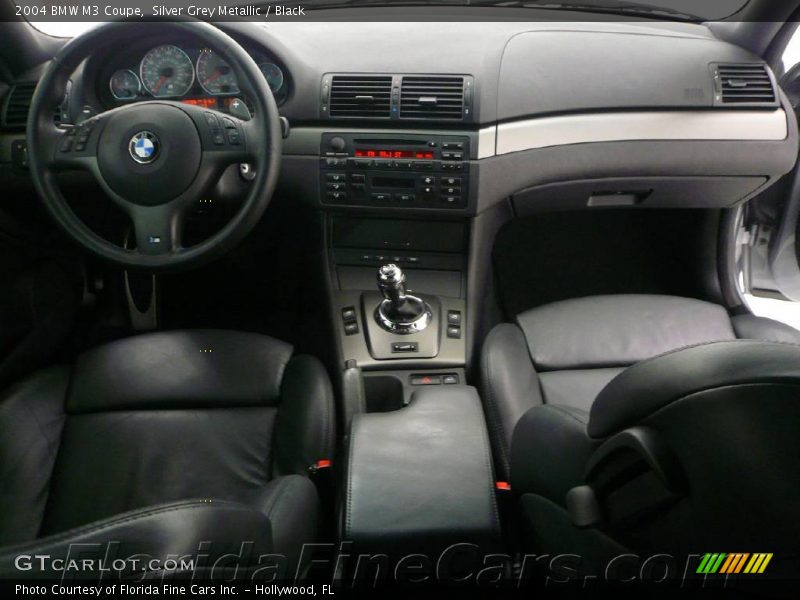 Silver Grey Metallic / Black 2004 BMW M3 Coupe