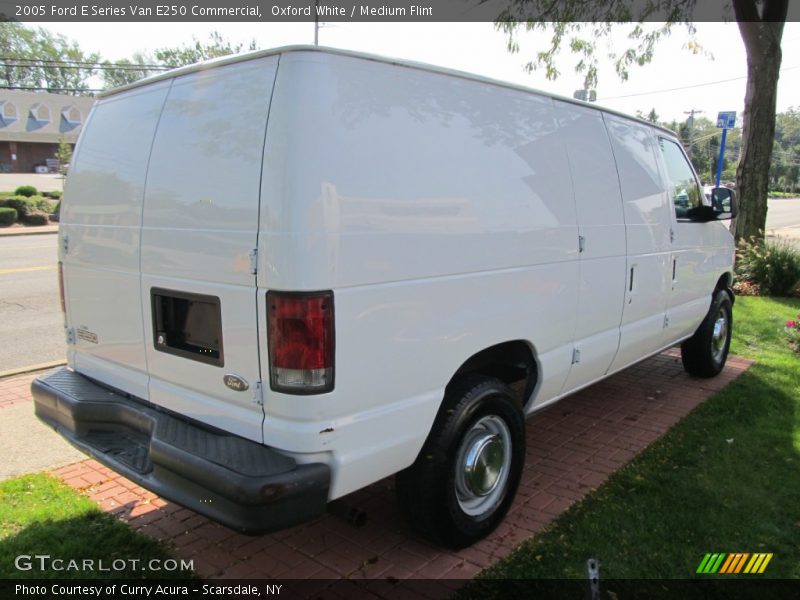 Oxford White / Medium Flint 2005 Ford E Series Van E250 Commercial
