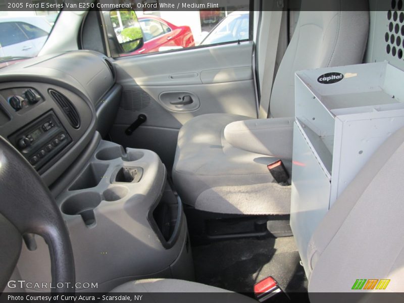 Oxford White / Medium Flint 2005 Ford E Series Van E250 Commercial