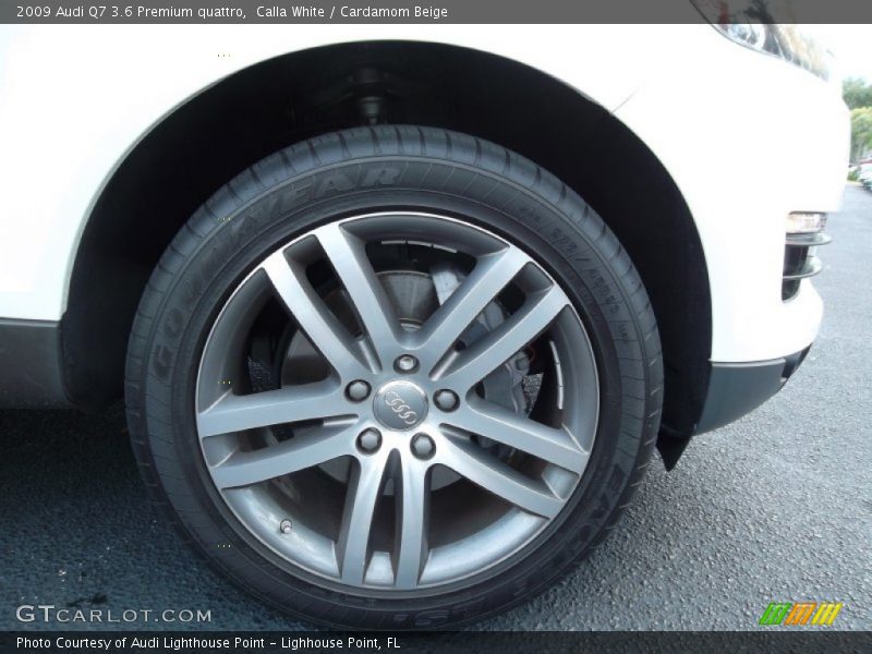 Calla White / Cardamom Beige 2009 Audi Q7 3.6 Premium quattro