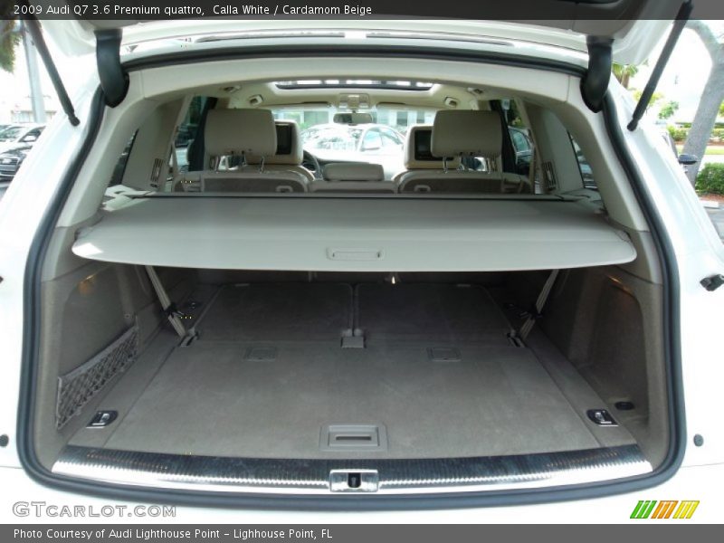 Calla White / Cardamom Beige 2009 Audi Q7 3.6 Premium quattro