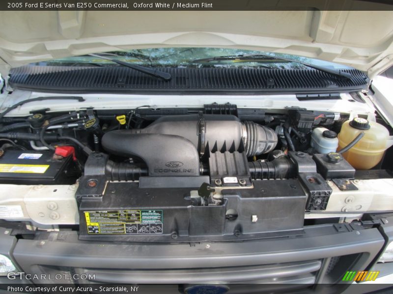 Oxford White / Medium Flint 2005 Ford E Series Van E250 Commercial