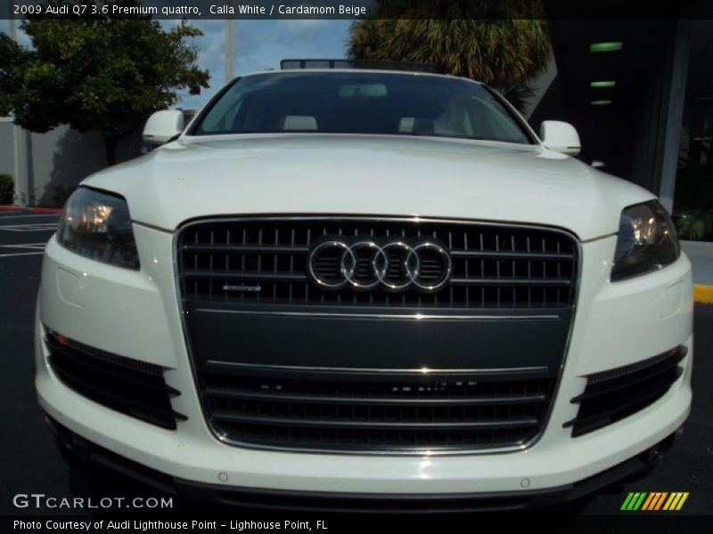 Calla White / Cardamom Beige 2009 Audi Q7 3.6 Premium quattro