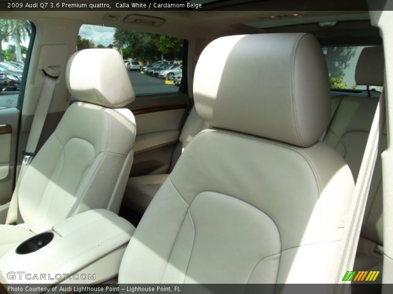 Calla White / Cardamom Beige 2009 Audi Q7 3.6 Premium quattro