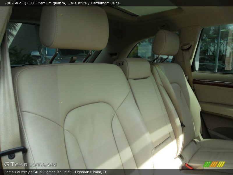Calla White / Cardamom Beige 2009 Audi Q7 3.6 Premium quattro