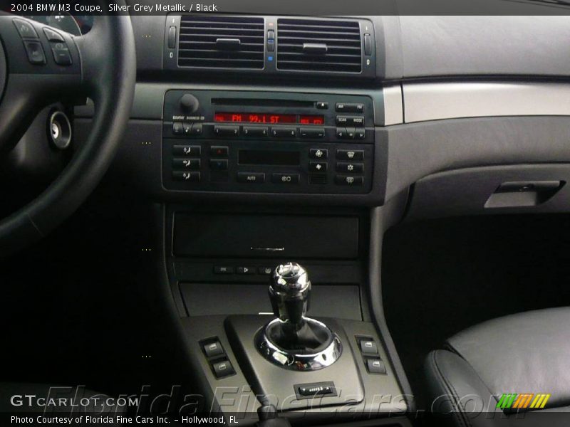 Silver Grey Metallic / Black 2004 BMW M3 Coupe