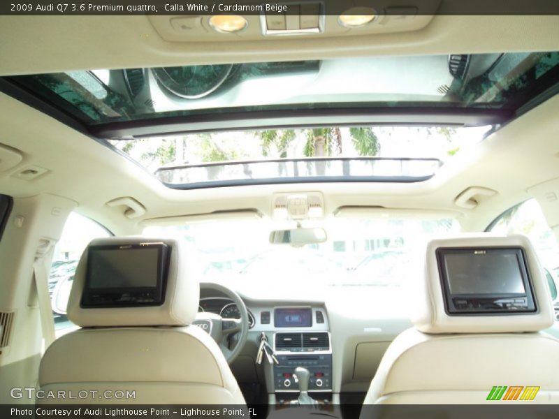 Calla White / Cardamom Beige 2009 Audi Q7 3.6 Premium quattro