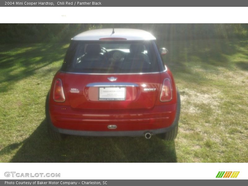 Chili Red / Panther Black 2004 Mini Cooper Hardtop