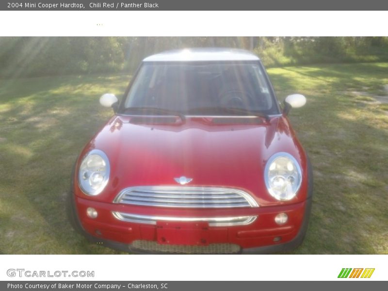 Chili Red / Panther Black 2004 Mini Cooper Hardtop