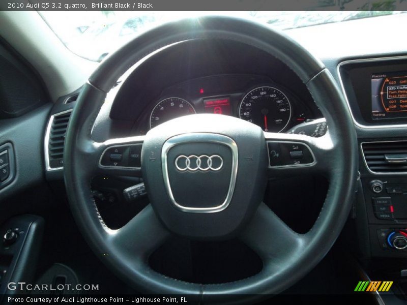 Brilliant Black / Black 2010 Audi Q5 3.2 quattro
