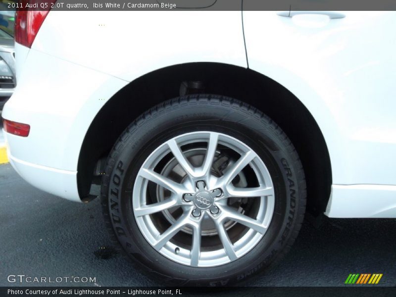 Ibis White / Cardamom Beige 2011 Audi Q5 2.0T quattro